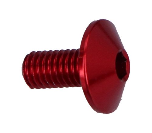 Evotech Panel screws, red - Ducati 1199 Panigale