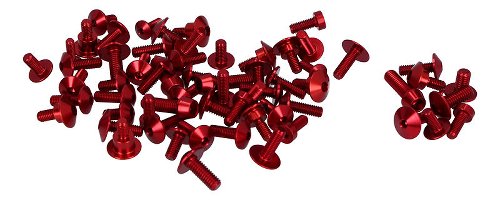 Evotech Panel screws, red - Ducati 1199 Panigale