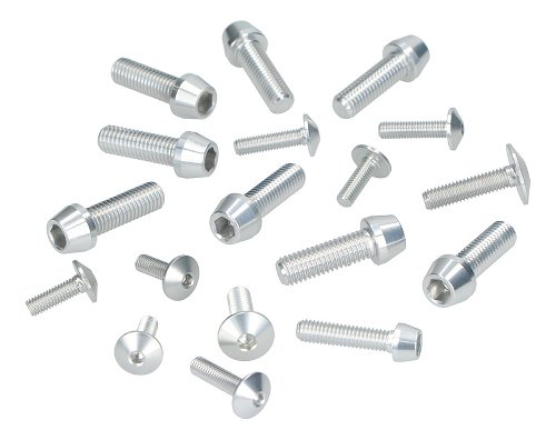 Evotech Frame screws, silver - Ducati 1200 Multistrada / S