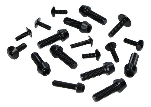 Evotech Frame screws, black - Ducati 1200 Multistrada / S