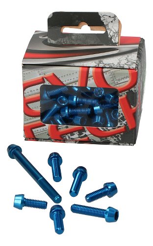 Evotech Motorschrauben, blau - Ducati 749 / 916 / 996