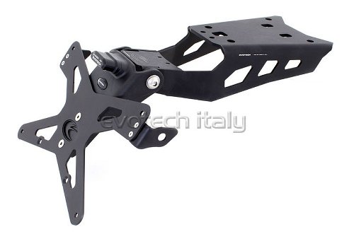 Evotech License plate holder, black - Ducati 939 Supersport,