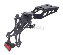 Evotech License plate holder, black - Ducati 939 Supersport,