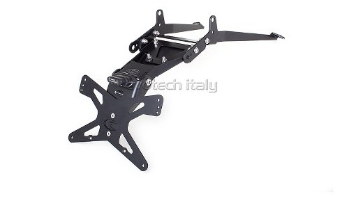 Evotech License plate holder, black - Ducati 1100 Scrambler