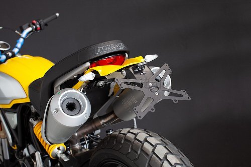 Evotech Kennzeichenhalter, schwarz - Ducati 1100 Scrambler