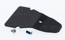 EVOTECH cover plate for license plate holder, black