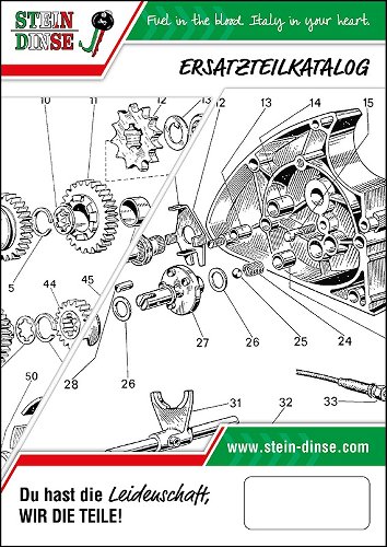 Cagiva Catalogo ricambi - 125 Planet