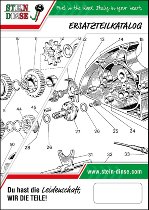 Ducati Spareparts catalog - 250 cc from 1964