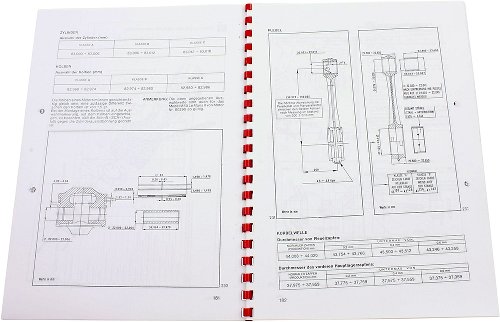 Ducati Werkstatthandbuch ( Englisch ) - 250 Mach 1, Mark 3,