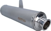 Mistral Silencer kit, round, stainless-steel, low, with