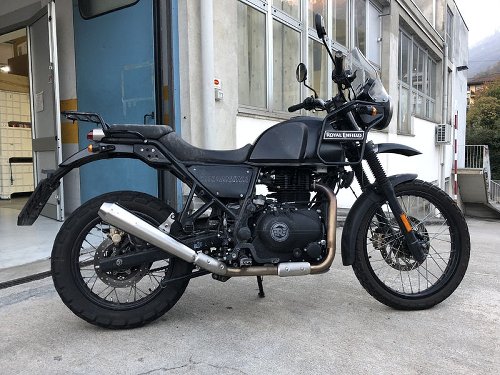 Mistral Auspuff, konisch, VA, matt, Euro4 - Royal Enfield