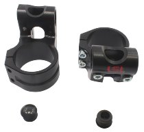 Ducati Clip-on clamps OH, black LSL 50mm (pair)