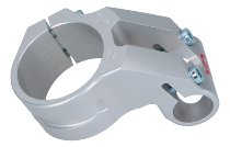 Ducati Clip-on clamps OH, silver LSL 50mm (pair)