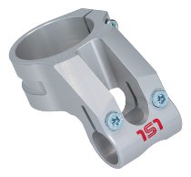 Ducati Clip-on clamps OH, silver LSL 50mm (pair)