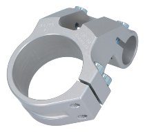 Ducati Clip-on clamps OH, silver LSL 50mm (pair)