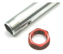 Ducati axle, red - Monster 620 / 695 / 800 / 1000, ST2-ST4