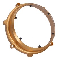 Ducati Cubierta de acoplamiento oro transparente 45