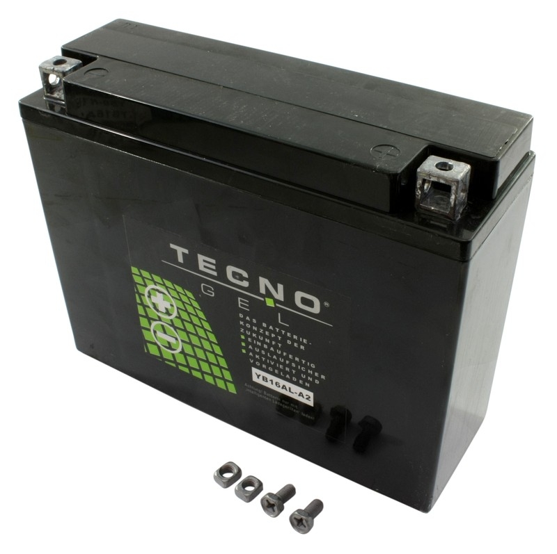 Tecno Gel batterie GCB16AL-2, 12V, 16AH (51616) - Ducati 350-900 SS,  Monster, 748-996