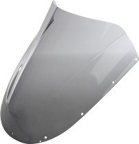 MRA Fairing screen, racing, grey, with homologation - Ducati