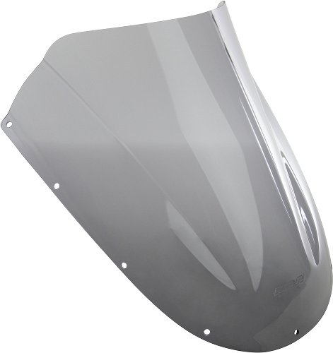 MRA Fairing screen, racing, grey, with homologation - Ducati