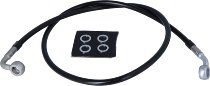 Cagiva Bremsleitungsset 750 Elefant 88-92 1H, schwarz-silber