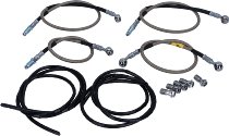 Fren Tubo brake hoses set, type 1 - Moto Guzzi Nevada 350