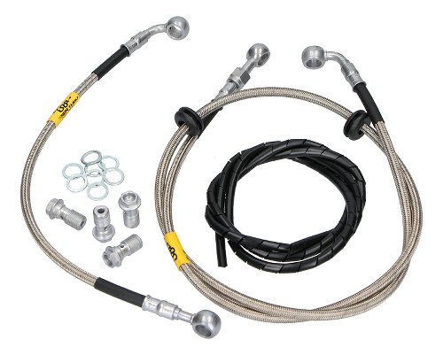 Fren Tubo brake hoses set, type 1 - Aprilia Pegaso 650 Trail