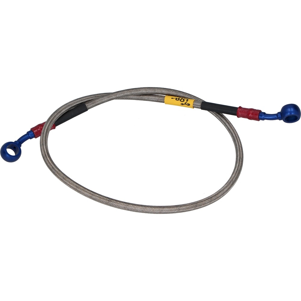 thumbnail image 2 of Ducati Stainless Steel Braided Brake Line Kit – Double Disc, Taller Bars (7-21-24 Lengths) 2 of 6