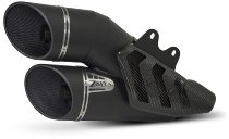 Kit completo di scarico Zard 2-1-2 in acciaio inox +