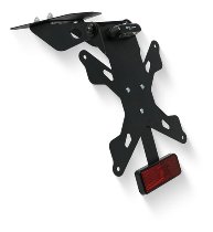 CNC Racing Adjustable license plate, black - Ducati Monster