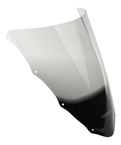 MRA Fairing screen, original shape, grey, with homologation