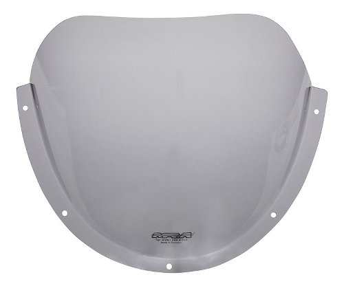 MRA Fairing screen, original shape, smoke grey, with