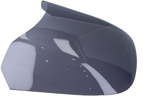 MRA Fairing screen, original shape, grey, with homologation,