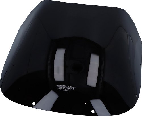 MRA Fairing screen, original shape, black, with homologation