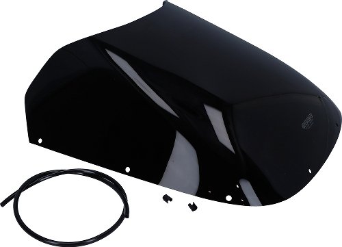 MRA Fairing screen, original shape, black, with homologation