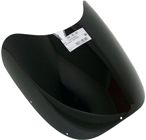 MRA Verkleidungsscheibe, Originalform, schwarz - Ducati 750,