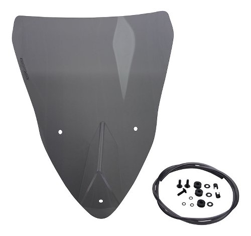 MRA Fairing screen with spoiler, smoke grey, with