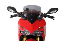 MRA Fairing screen with spoiler, smoke grey, with