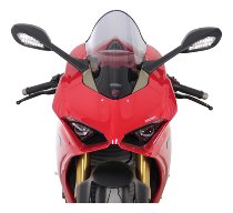 MRA Verkleidungsscheibe, Racing, grau, mit ABE - Ducati 955