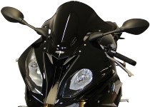 MRA fairing shield, Racing, black, with homologation - BMW