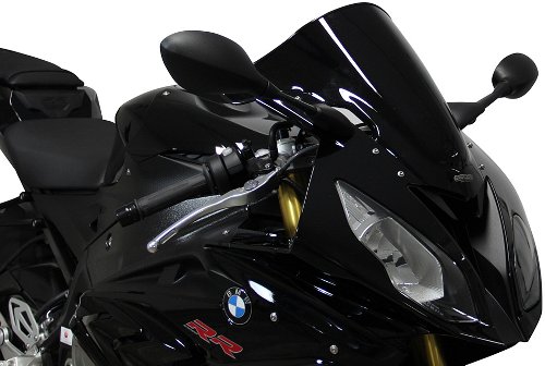 MRA fairing shield, Racing, black, with homologation - BMW