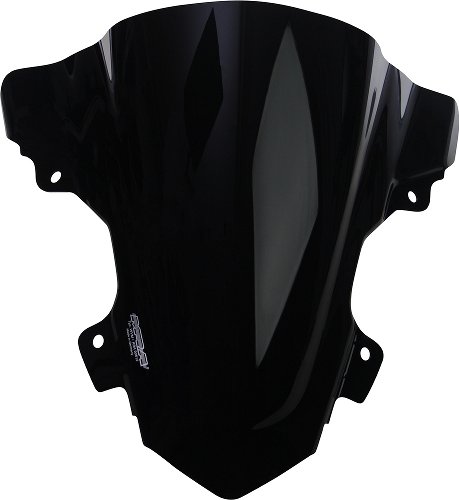 MRA fairing shield, Racing, black, with homologation - BMW