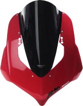 MRA Fairing screen, racing, black, with homologation -