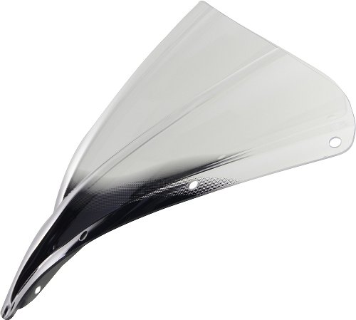 MRA Fairing screen, racing, clear, with homologation -