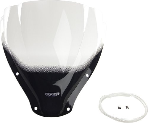 MRA Fairing screen, racing, clear, with homologation -