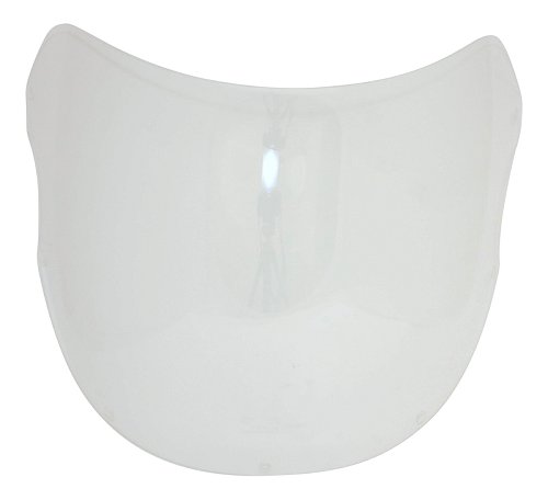 MRA Fairing screen with spoiler, clear, with homologation -