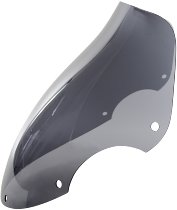 MRA Fairing screen, touring, smoke grey, with homologation -