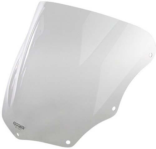 MRA Fairing screen, racing, clear, with homologation -