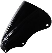 MRA Fairing screen, racing, black, with homologation -