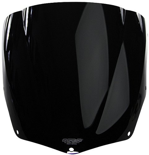 MRA Fairing screen, racing, black, with homologation -